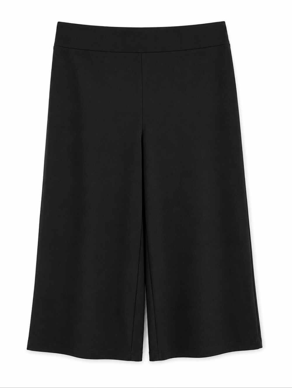 Le Chateau Black Wide Leg Capri Size 16